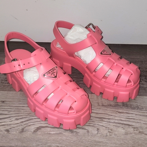 Prada rubber sandals - Picture 1 of 4